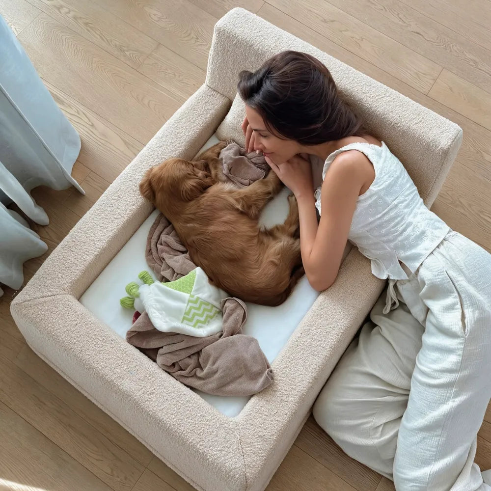 Cama para perros Ortopédica - Clouds, L