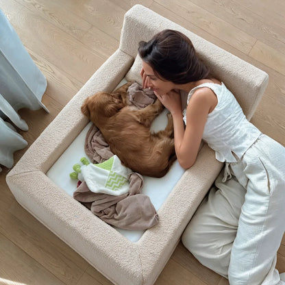 Cama para perros Ortopédica - Clouds, L