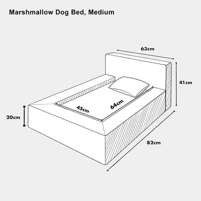 Cama para perros Ortopédica - Clouds, M