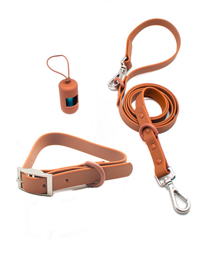 Chocolate Brown Hundehalsbänder Kit