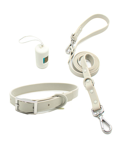 Light Grey Hundehalsbänder Kit