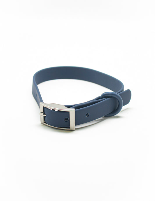 Navy Blue Hundehalsbänder