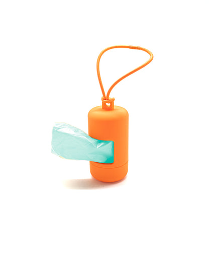 Poop Bag Sunset Orange