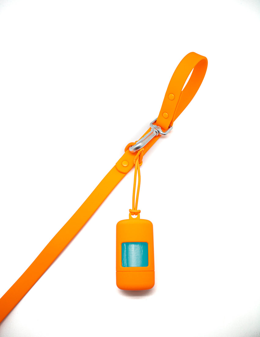 Poop Bag Sunset Orange