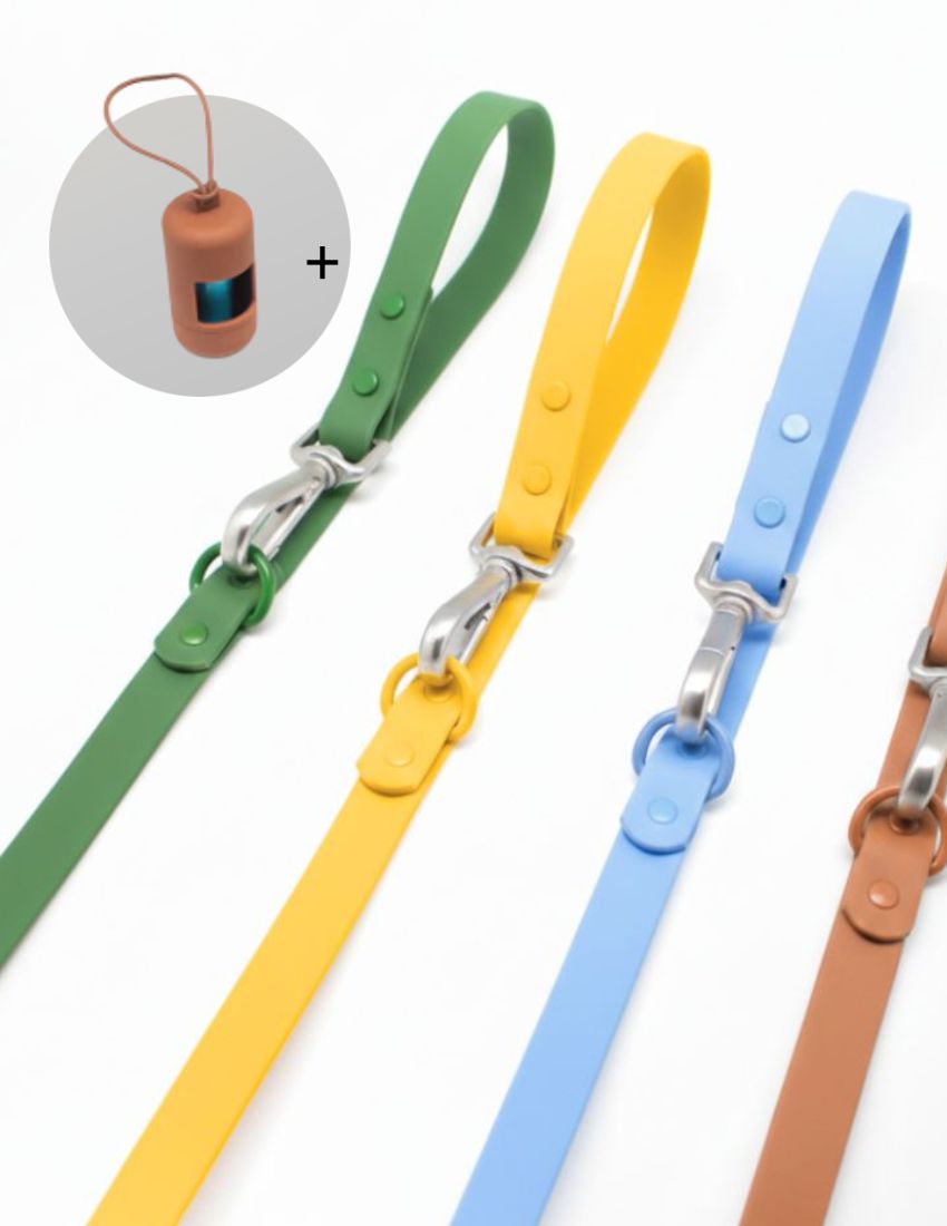 Correa + Poop Bag a juego